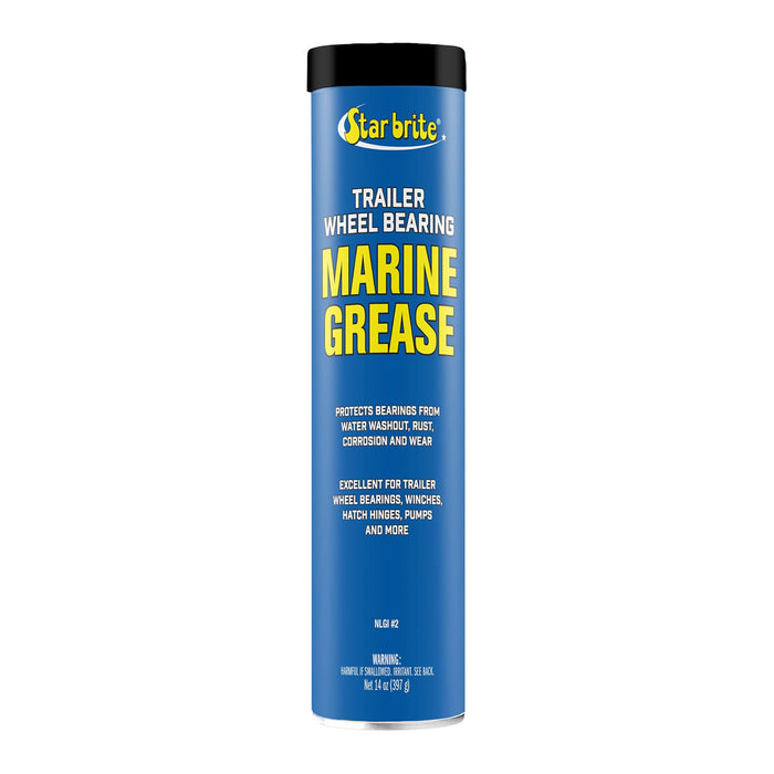 STAR BRITE Wheel Bearing Grease - Boat Trailer Marine Grade - 14 OZ Grease Gun Cartridge (026014)