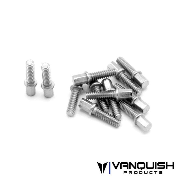 Vanquish Products Scale Stainless Slw Hub Screw Kit- Long Vps01704 Electric Car/Truck Option Parts VPS01704