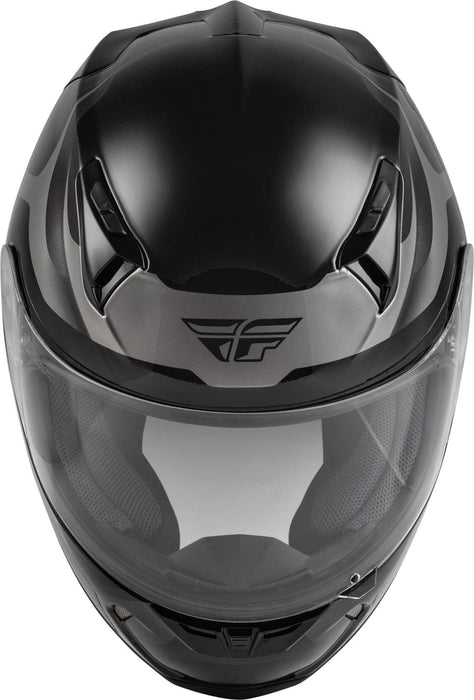 Fly Racing 73-8383L Revolt Rush Helmet Grey/Black Lg