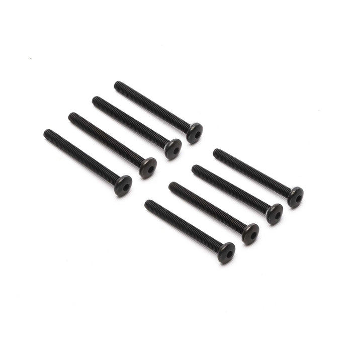 Axial M4 X 40Mm, Button Head Screw (8), Axi235129 AXI235129