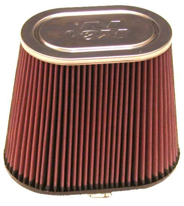 K&N Universal Clamp-On Air Filter: High Performance, Premium, Washable, Replacement Filter: Flange Diameter: 4 In, Filter Height: 7.5 In, Flange Length: 1.5 In, Shape: Oval Straight, Rf-1040 RF-1040