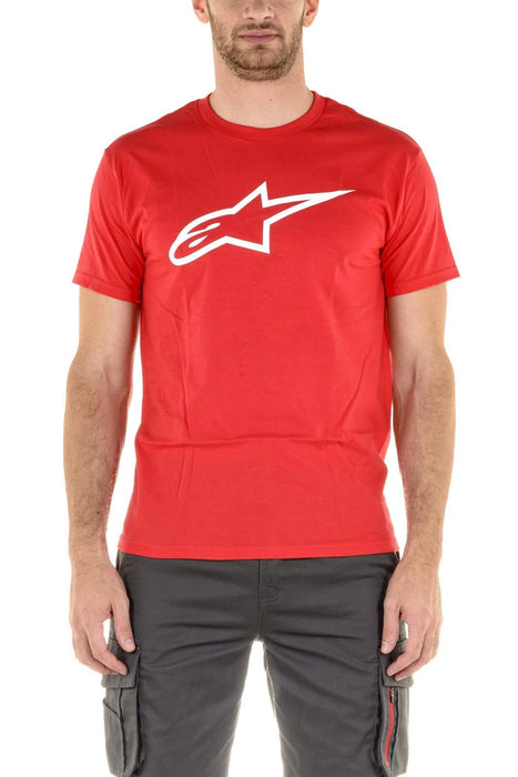 Alpinestars Ageless Classic T-Shirt-Red/White-S