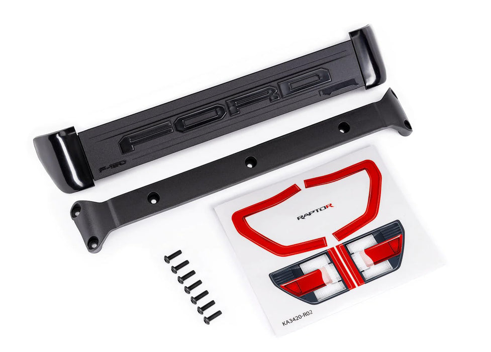 Traxxas 10121 - Tailgate Trim w/Mount & 3x10mm Screws