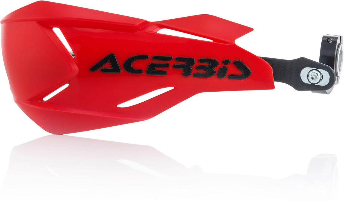 Acerbis Red-Black 2018 X-Factory Mx Hand Guards (Default, Red)