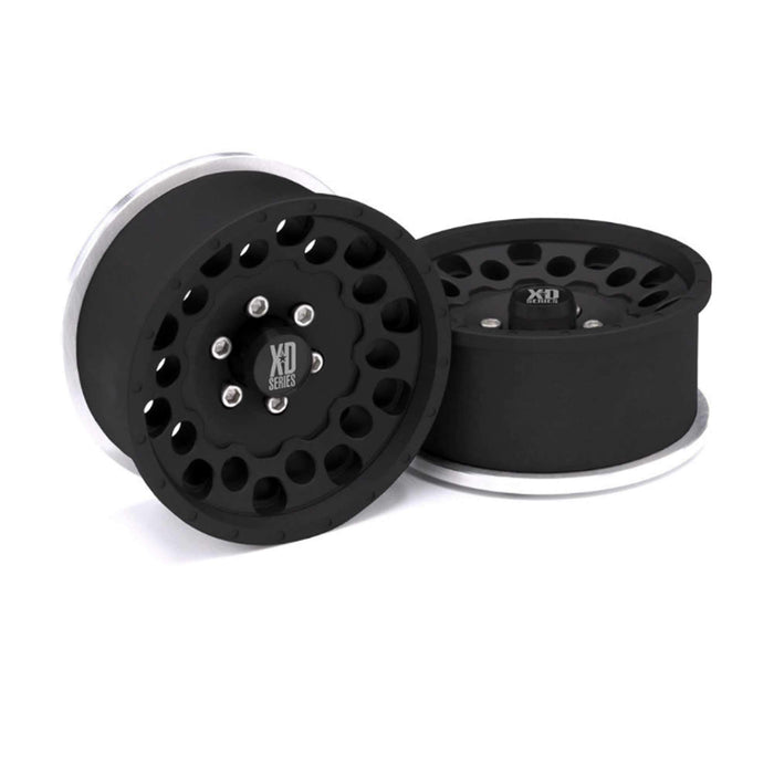 Vanquish Products Incision 1.9 Xd129 Holeshot Black Anodized Wheels 2 Vpsirc00330 Electric Car/Truck Option Parts VPSIRC00330