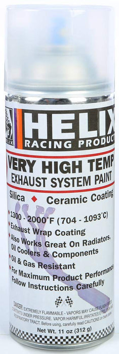 Helix Racing Products High-Temperature Exhaust Paint - Satin Clear 165-1150