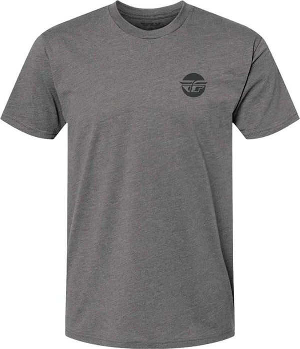 Fly Racing 352-0076S Fly Prime Tee Grey Heather Sm