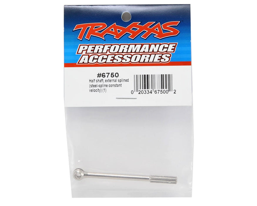 Traxxas External Splined Half Shaft:XO-1 TRA6750