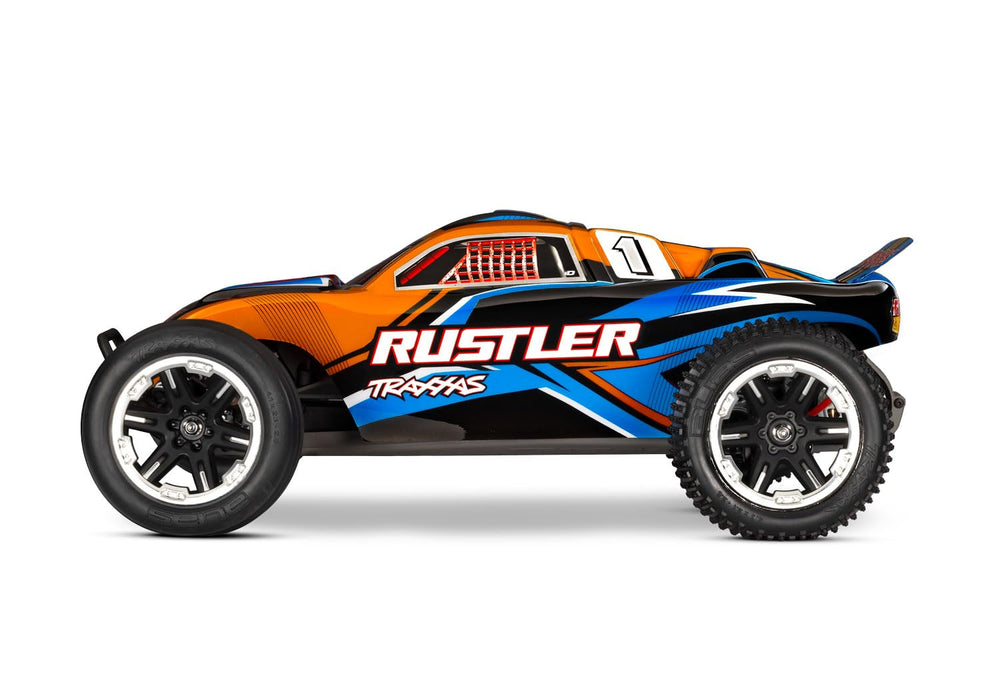 Traxxas 1/10 Rustler 2WD Stadium Truck HD w/USB-C