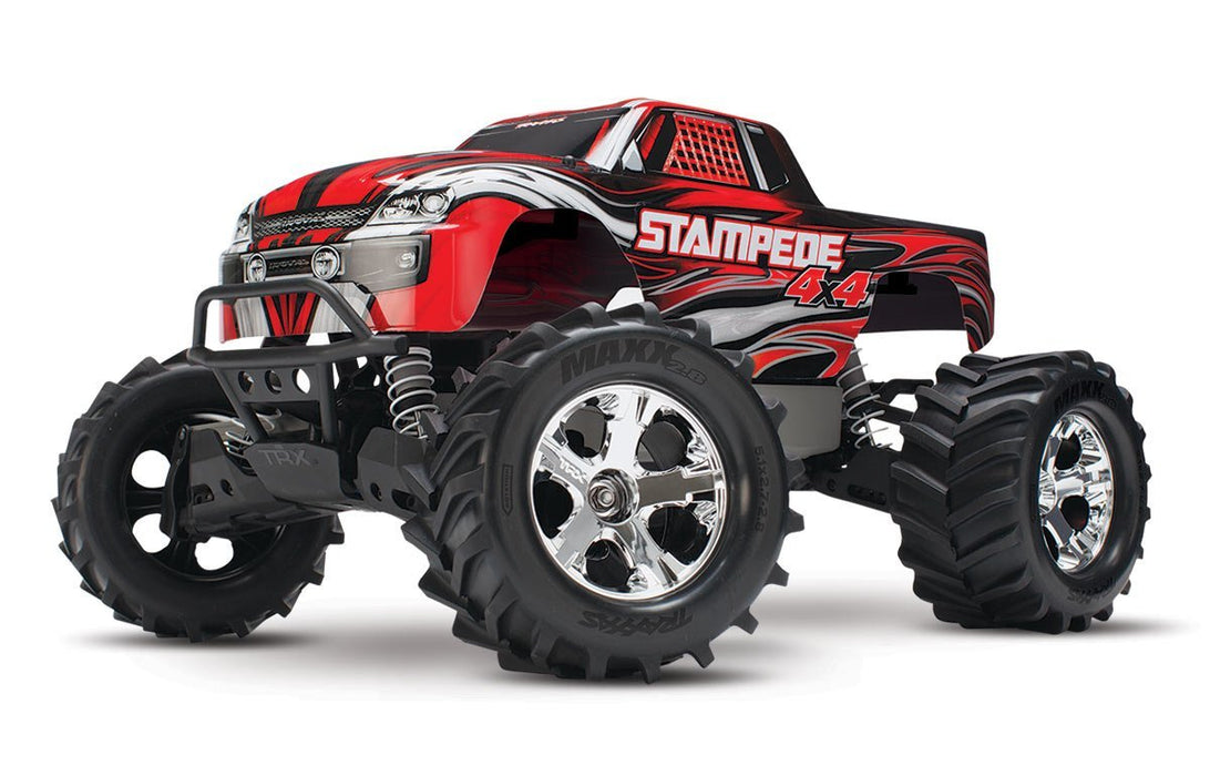 Traxxas Stampede 4X4: 1/10 Scale 4Wd Monster Truck, Red 67054-1-RED