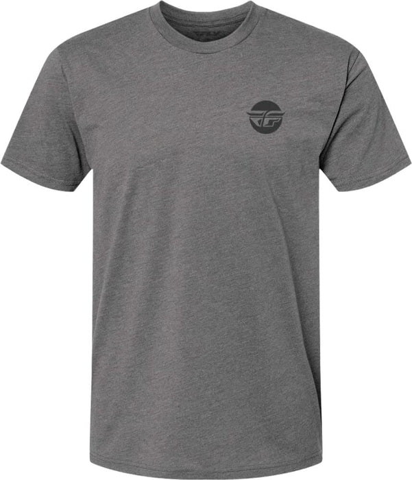 Fly Racing 352-0076S Fly Prime Tee Grey Heather Sm