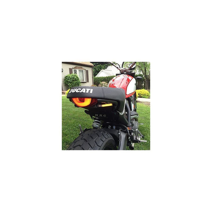 New Rage Cycles Fender Eliminator Kit Compatible With Ducati Scrambler Classic/Icon/Full Throttle/Urban Enduro (2015-2017) No thanks! I will use my stock license plate.