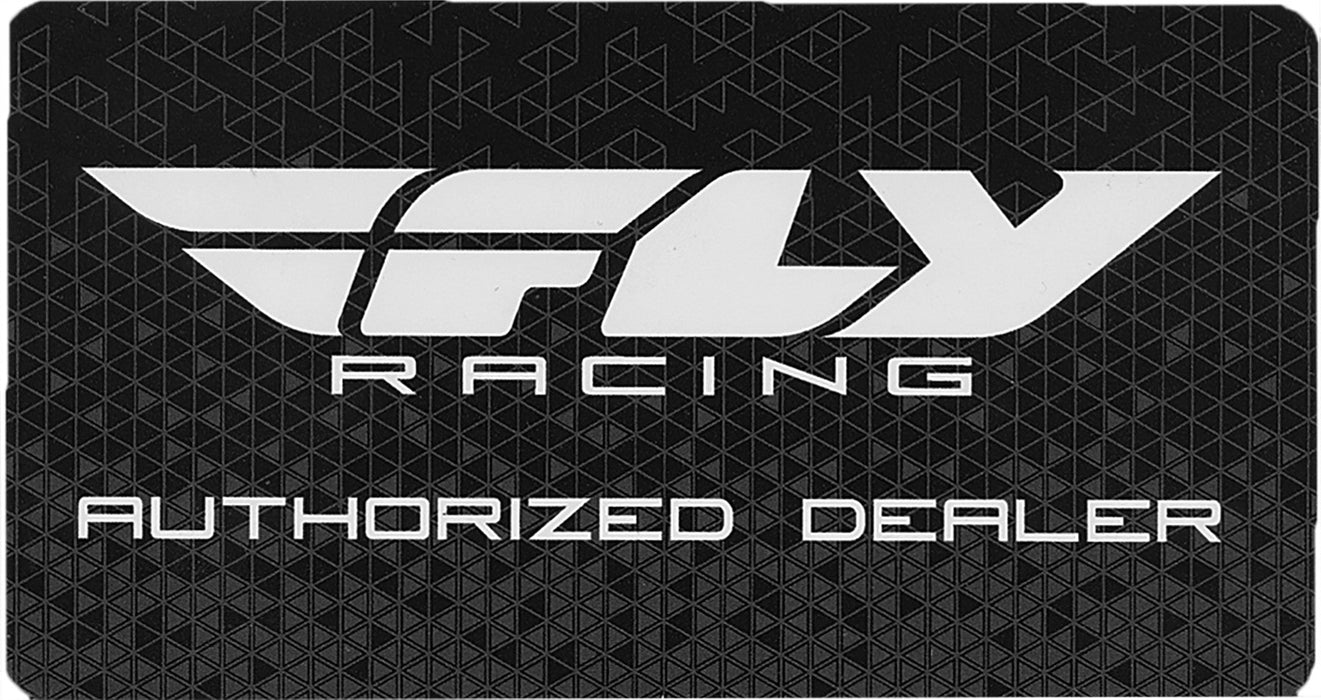 Fly Racing Authorized Dealer Sticker FLY AUTH DLR 2015