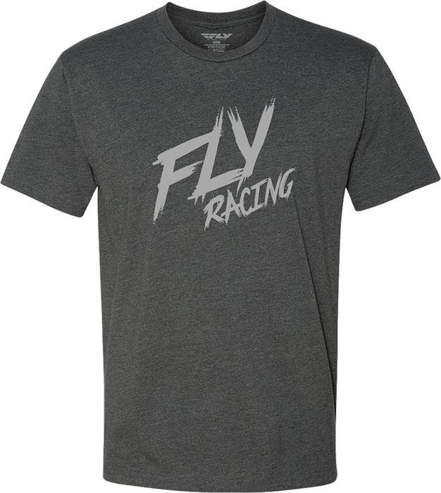 Fly Racing 352-0021L Fly Brawl Tee Charcoal Lg