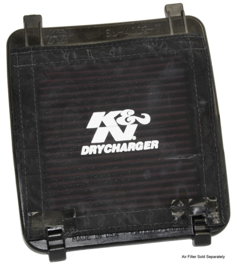 K&N Universal Precharger Flat Air Filter Wrap Black 7Inx7in SU-4002-TDK