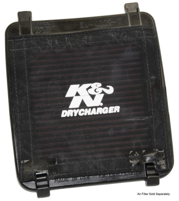 K&N Universal Precharger Flat Air Filter Wrap Black 7Inx7in SU-4002-TDK