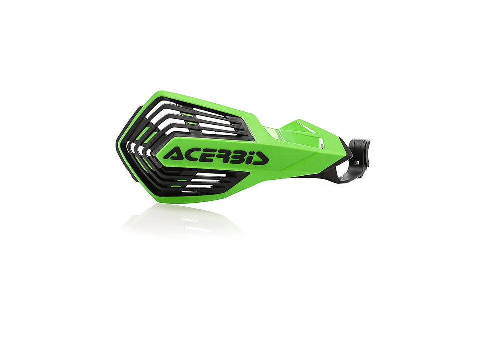 Acerbis K-Future Handguard Compatible with Kawasaki Green/Black 2895641089, 0024660.377