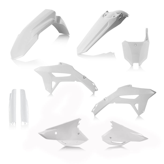 Acerbis Full Plastic Kits For Honda - White (2858920002)