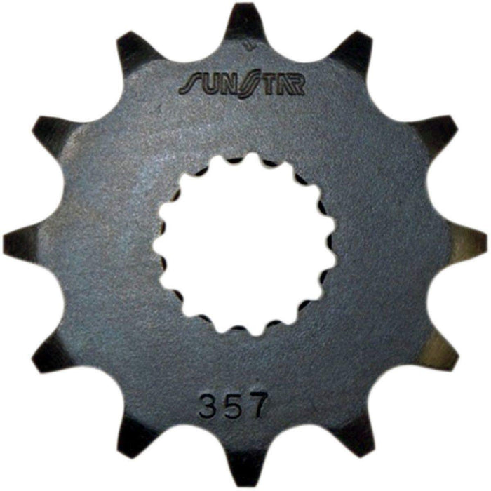 Sunstar 35712 12-Teeth 520 Chain Size Front Countershaft Sprocket,Black