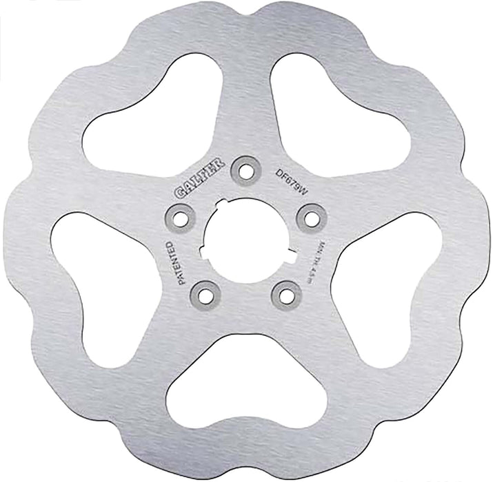 Galfer Solid Mount Wave Brake Rotor - Front (Front) Compatible With 90 HARLEY FLSTC