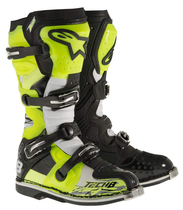 Alpinestars 2011015-20-12 Tech 8 Rs Boots White Vented Sz 12