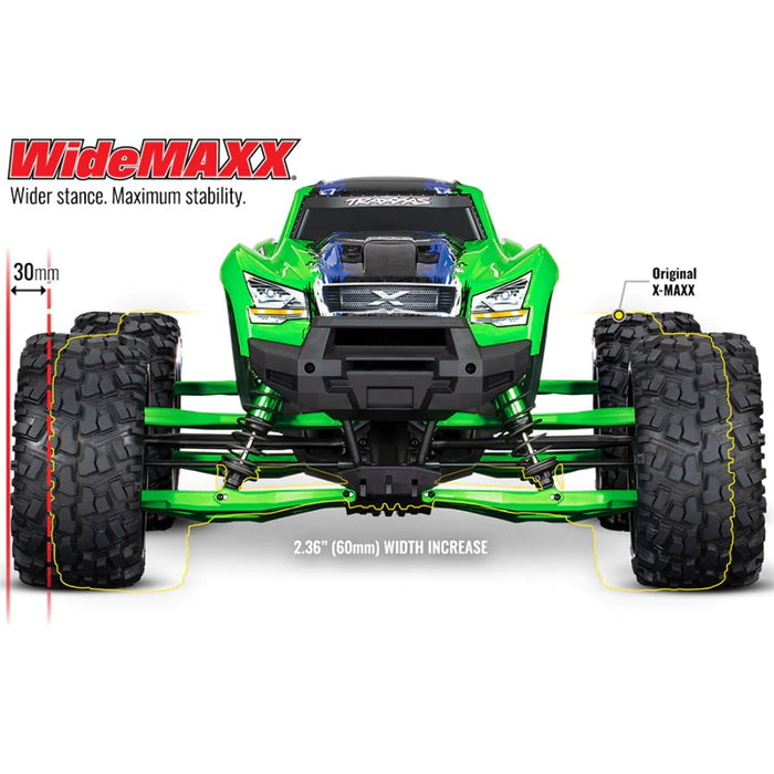 Traxxas 7895 Black Suspension Kit: X-Maxx WideMaxx (Black)