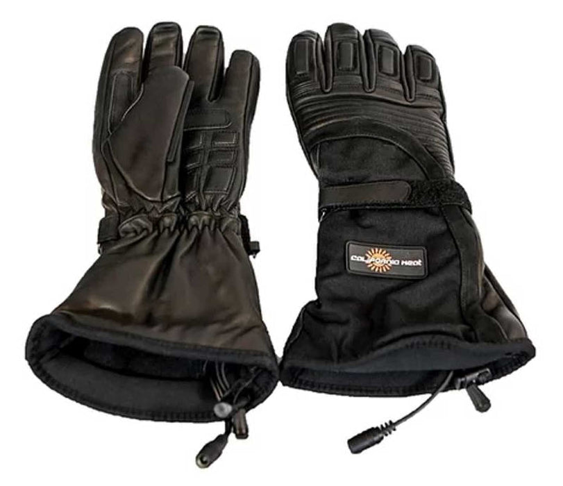 California Heat 12V Heated Wind & Water Proof Riding Gauntlet Gloves (S)