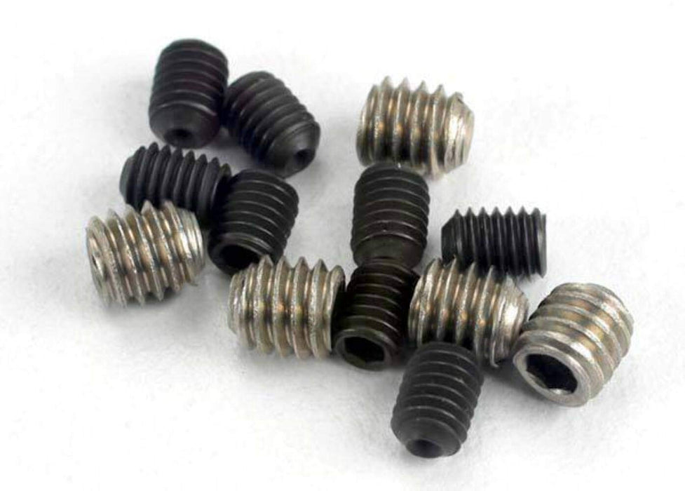 Traxxas 1548 Set (grub) Screws 3x4mm (8)/ 4x4mm (Stainless) (4)