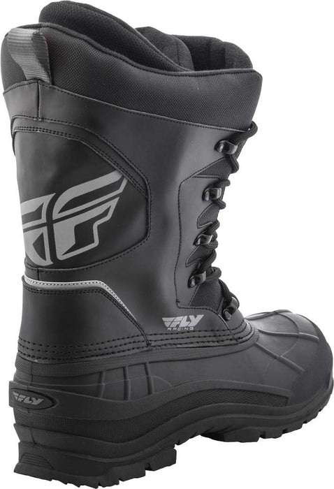 Fly Racing Aurora Snow Boot (Black, 6)