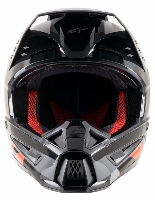 Alpinestars 83039211392-XL S-M5 Rover Helmet - Anthracite/Red Fluo/Camo (X-Large)