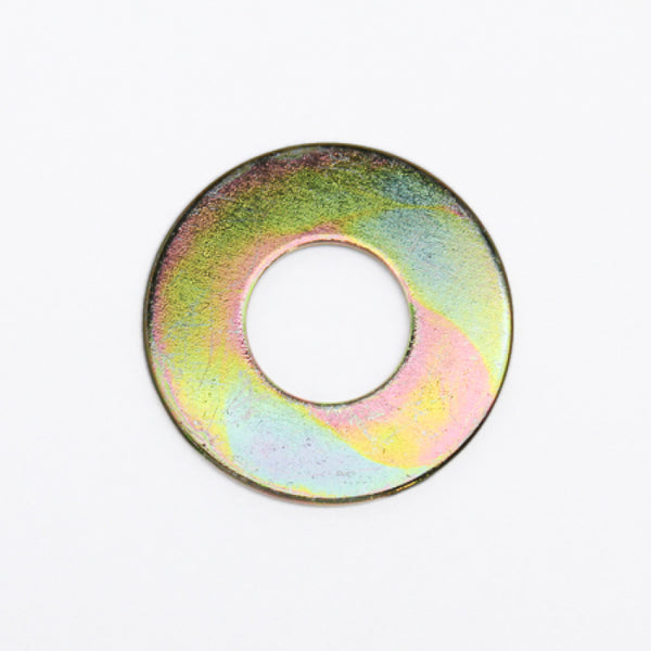 Wilwood Washer .441in ID 1.003in OD .030in Thick Steel/Zinc/Type II/Gold 240-1848