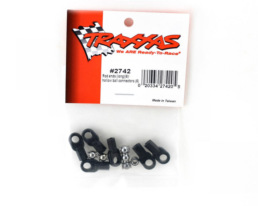 Traxxas 2742 Rod Ends and Ball Connector Set of 6