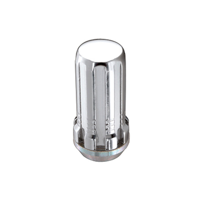 McGard SplineDrive Lug Nut (Cone Seat) M14X1.5 / 1.648in. Length (4-Pack) Chrome (Req. Tool) 65315