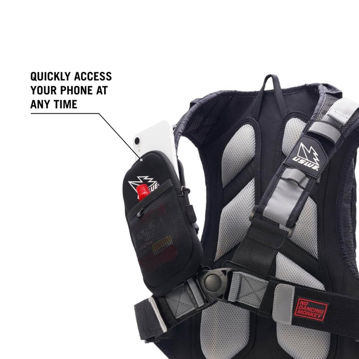 USWE Moto Hydro Hydration Pack 12L Carbon Black/Grey 2123401