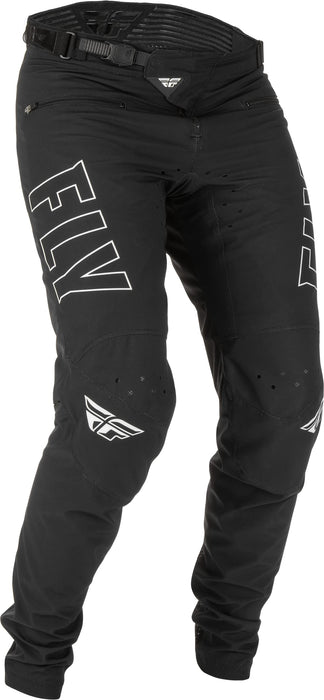 Fly Racing 2022 Adult Radium Bicycle Pants (Black/White, 38)