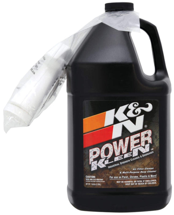 K&N Air Filter Cleaner and Degreaser: Power Kleen; 1 Gallon; Restore Engine Air Filter Performance, 99-0635