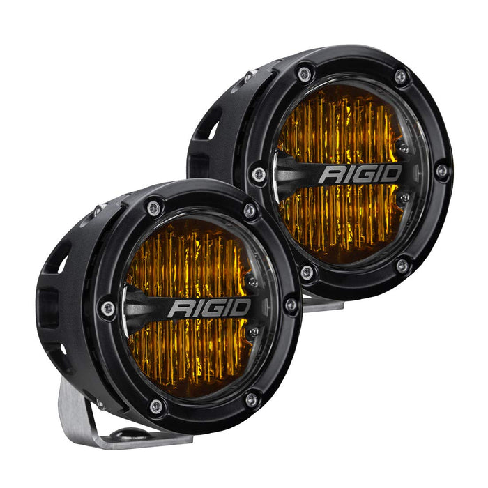 Rigid Industries 36111 360-SERIES 4 INCH SAE J583 Fog Light Selective Yellow | Pair