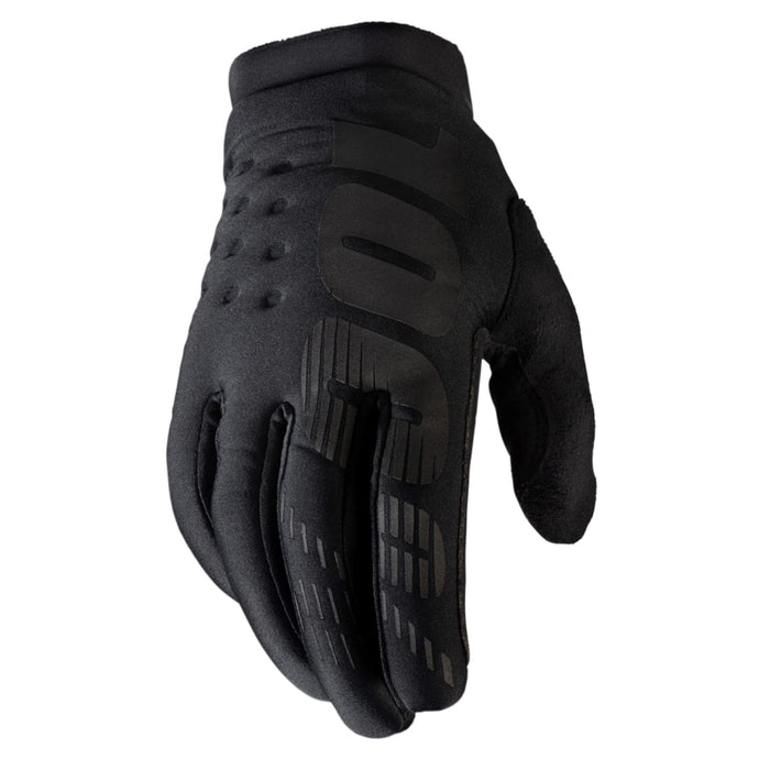 100% Brisker Women'S Gloves Black Md 10005-00002