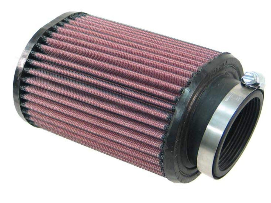 K&N Universal Clamp-On Air Filter: High Performance, Premium, Washable, Replacement Engine Filter: Flange Diameter: 2.4375 In, Filter Height: 6 In, Flange Length: 1 In, Shape: Oval, Ru-1230 RU-1230