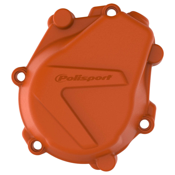 Polisport Ignition Cover Protector (Orange KTM) for 16-20 Husqvarna FE501HQ