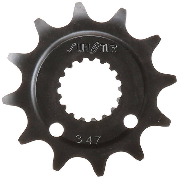 Sunstar 34712 12-Teeth 520 Chain Size Front Countershaft Sprocket,Black