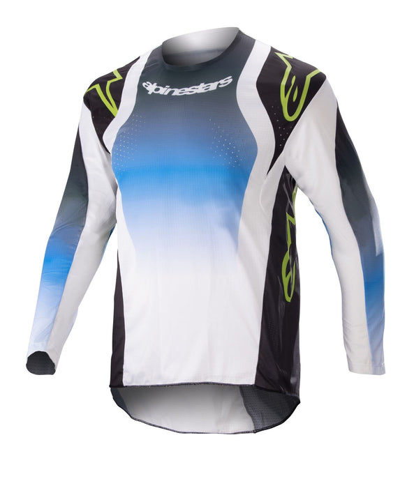 Alpinestars 2023 Youth Racer Jersey - Push (X-LARGE) (NIGHTLIFE/UCLA BLUE/WHITE)