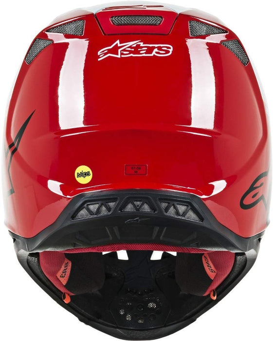 Alpinestars 8301119-3182-S S.Tech M10 Dyno Helmet Gloss Red/White Sm