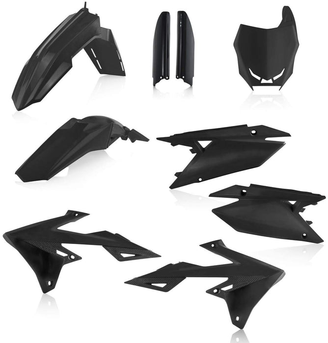 Acerbis Full Plastic Kits For Suzuki - Black (2686550001)