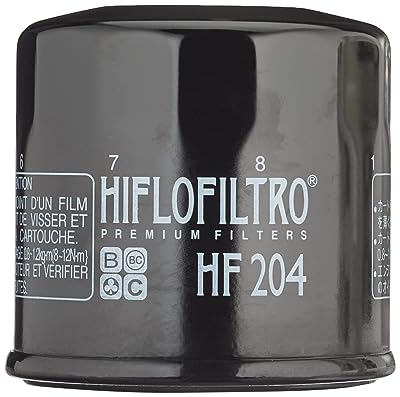 Hiflofiltro Hf204C Chrome Premium Oil Filter HF204