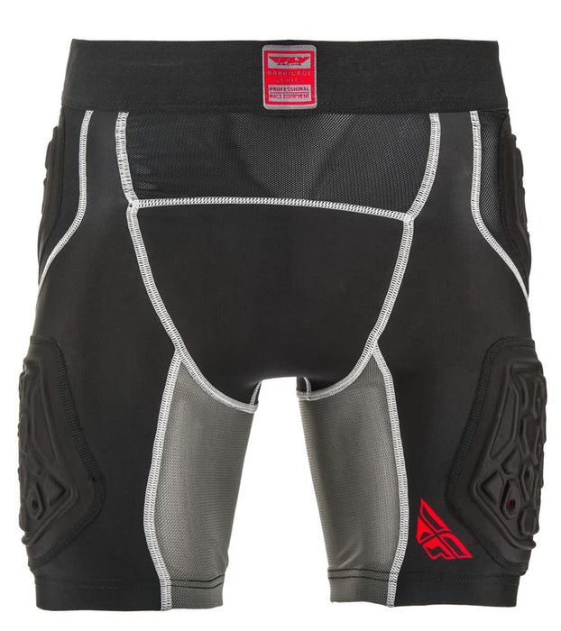 Fly Racing Barricade Compression Shorts (Black, Medium)