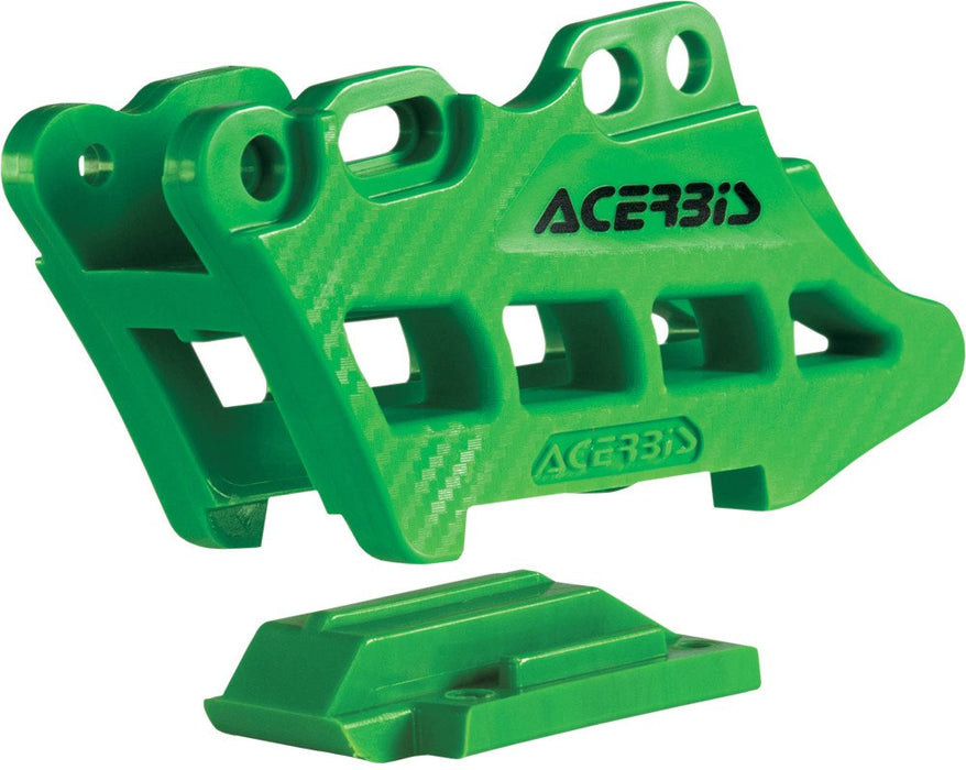 Acerbis Chain Guide 2.0 (Green) for 09-15 Kawasaki KX250F, misura Standard (2410970006)