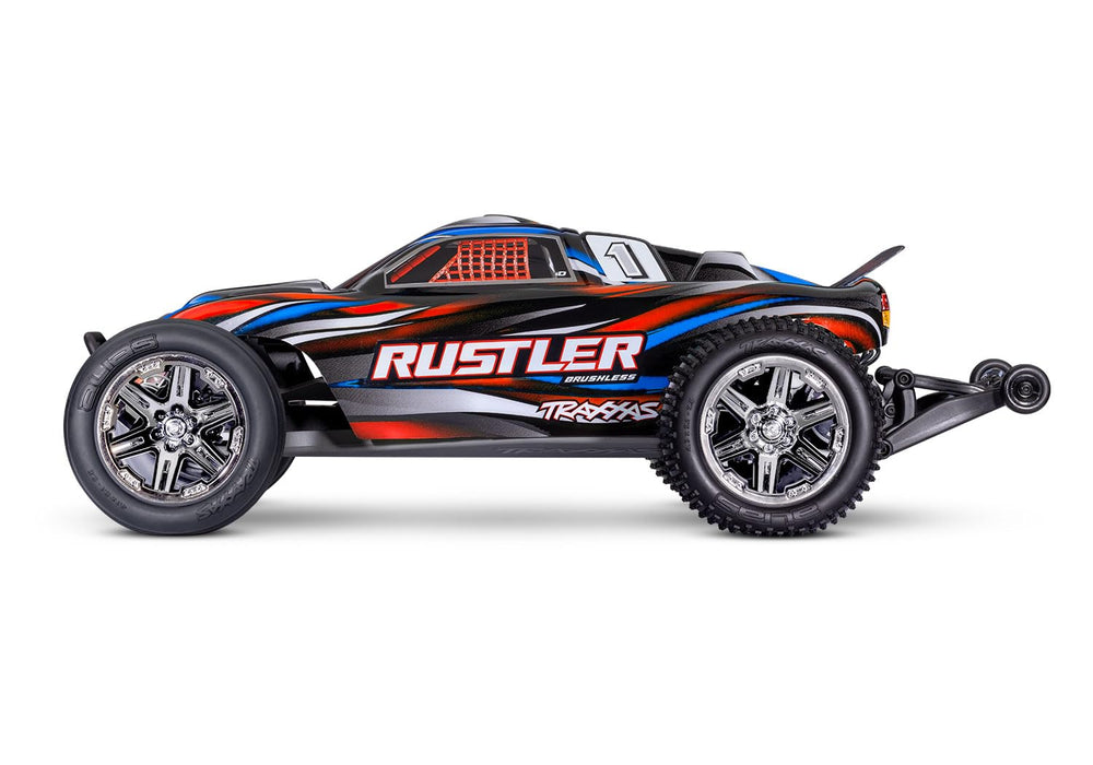 Traxxas 1/10 Rustler BL-2s Brushless 2WD Stadium Truck