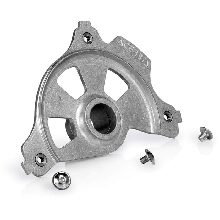 Acerbis X-Brake Disc Cover Mounting Kit for 13-20 BETA 300RR, silver, us:one size