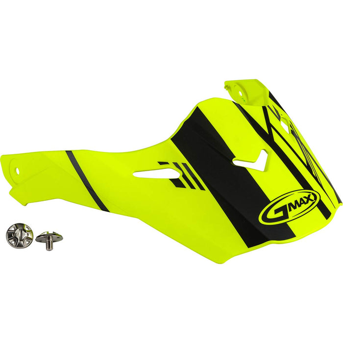 Flo Yellow/Black GMAX AT-21S Adventure Epic Helmet Visor